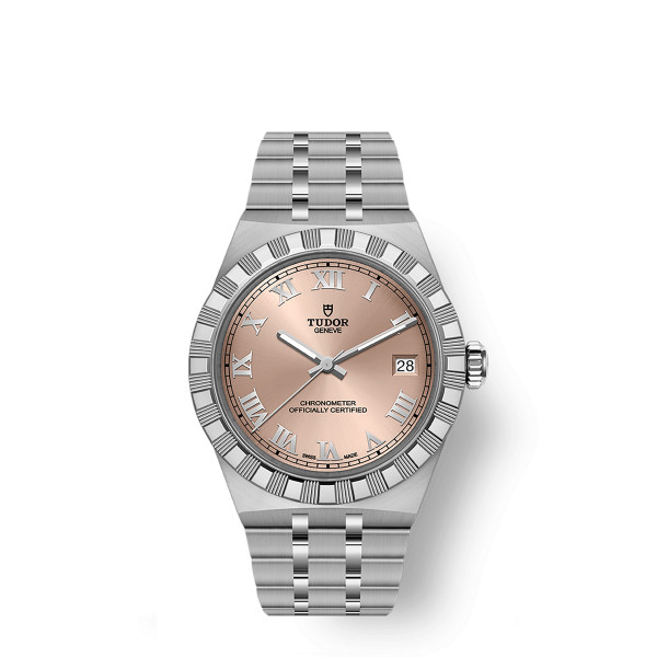 Montre TUDOR Royal 36 mm Cadran saumon Acier inoxydable