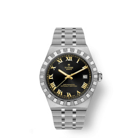 Montre TUDOR Royal 36 mm Cadran noir Acier inoxydable