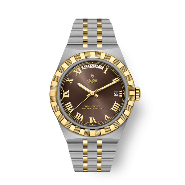 Montre TUDOR Royal 40 mm Cadran marron Acier inoxydable