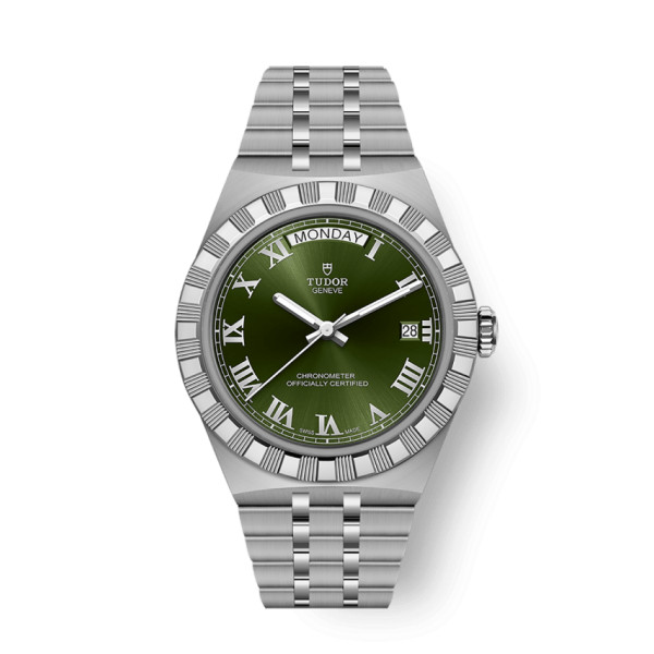 Montre TUDOR Royal 40 mm Cadran vert Acier inoxydable