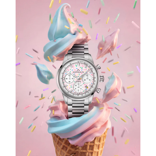 Montre Norqain Freedom 60 Chrono 40mm Enjoy Life "Sprinkles" Edition