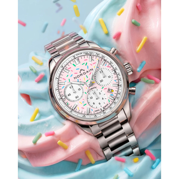 Montre Norqain Freedom 60 Chrono 40mm Enjoy Life "Sprinkles" Edition