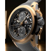 Montre Norqain Wild One 42mm Skeleton Chrono Red Gold Édition limitée Boucle Norteq