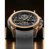 Montre Norqain Wild One 42mm Skeleton Chrono Red Gold Édition limitée Boucle Norteq