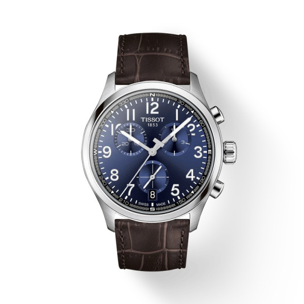 Montre Tissot Chrono L 42mm Quartz Cadran Bleu