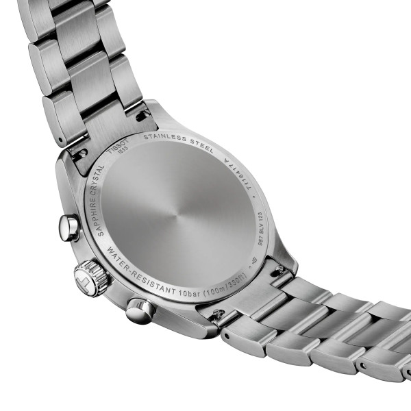 Montre Tissot Chrono L 42mm Quartz Cadran Bleu