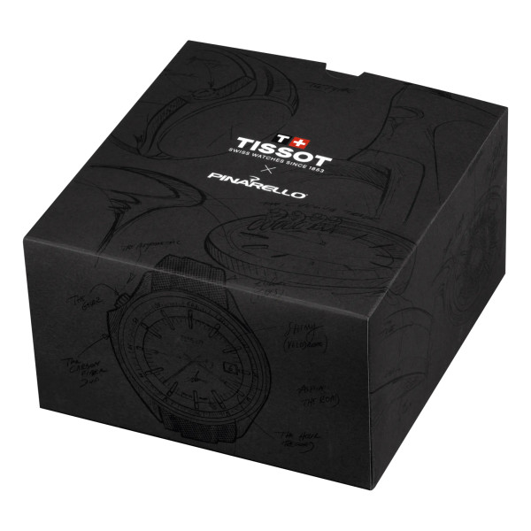 Montre Tissot Pinarello 43mm Automatique Cadran Gris
