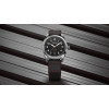 Montre Alpina Startimer Pilot Automatic 40mm Cadran Noir Bracelet Cuir Noir