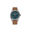 Montre Alpina Startimer Pilot Automatic 40mm Cadran Bleu Bracelet Cuir Brun