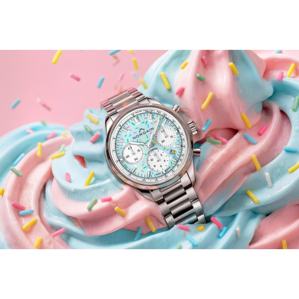 Montre Norqain Freedom 60 Chrono 40mm Enjoy Life "Sprinkles" Edition