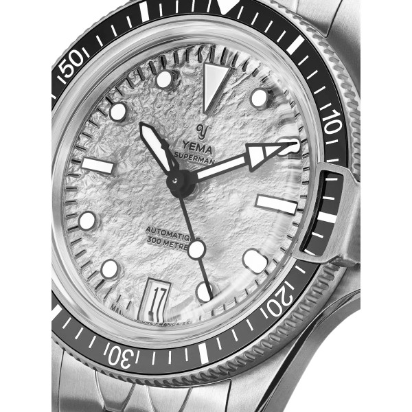 Montre Yema Superman Titanium MoonTide CMM.11 Edition Limitée Bracelet Titane