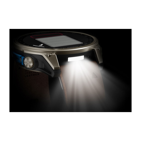 Montre Garmin D2 Mach 1 Bracelet Cuir Brun