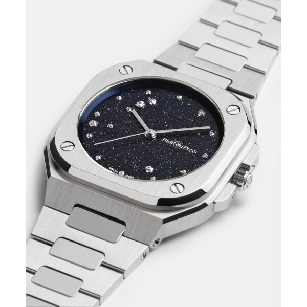 Montre Bell & Ross BR-05 36 MM Blue Diamond Eagle 36 mm Cadran Bleu