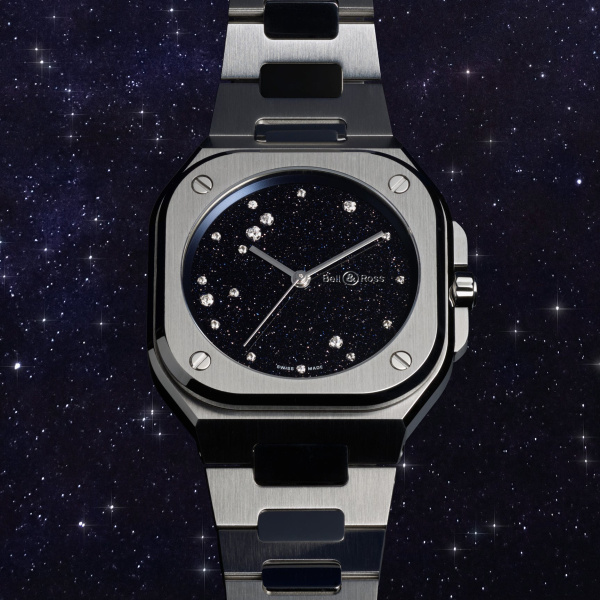 Montre Bell & Ross BR-05 36 MM Blue Diamond Eagle 36 mm Cadran Bleu