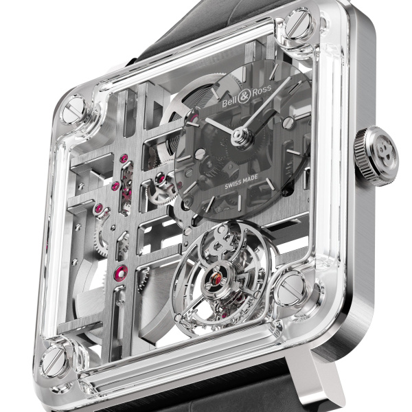 Montre Bell & Ross BR-X3 TOURBILLON MICRO-ROTOR 40 mm Cadran Squelette