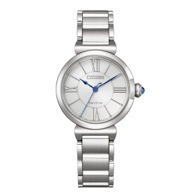 Montre Citizen EM1070-83A Acier inoxydable Blanc 29.5mm