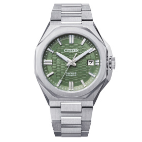 Montre Citizen NB6080-51W Acier inoxydable Vert clair 39.85mm