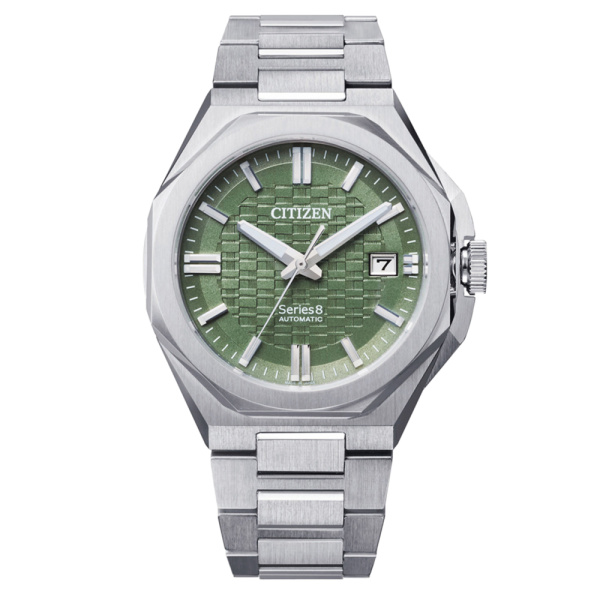 Montre Citizen NB6080-51W Acier inoxydable Vert clair 39.85mm