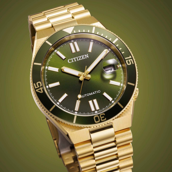 Montre Citizen NJ0232-53X Acier inoxydable kaki 40mm