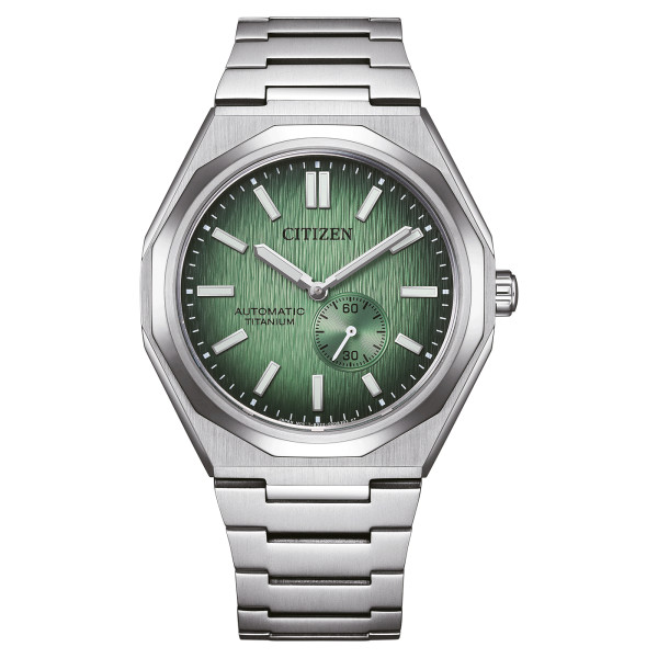 Montre Citizen Zenshin Super Titanium Mechanical Cadran Vert 40mm