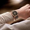 Montre Mido Multifort TV Big Date PVD Or Rose Bracelet Caoutchouc