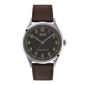 Montre TISSOT HERITAGE COSC 1938 Cadran Anthracite Bracelet Cuir