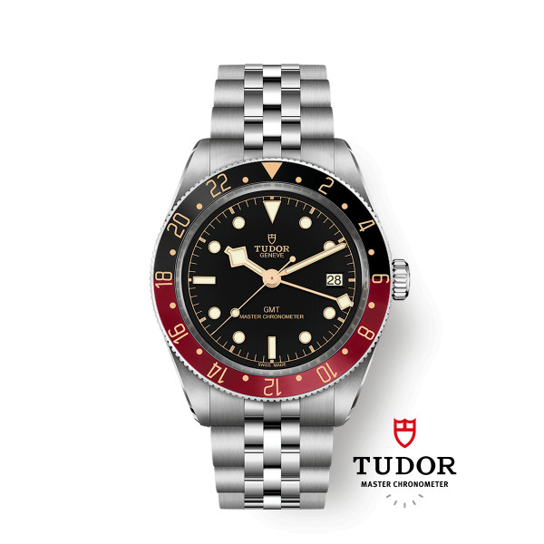 MONTRE TUDOR BLACK BAY 58 GMT 39 MM CADRAN NOIR BRACELET ACIER