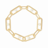 Bracelet Dinh Van Maillon Perle grand modèle Or Jaune