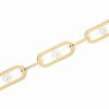 Bracelet Dinh Van Maillon Perle grand modèle Or Jaune