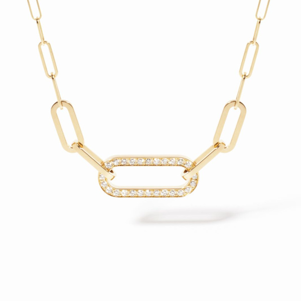 Collier Dinh Van Maillon grand modèle Or Jaune