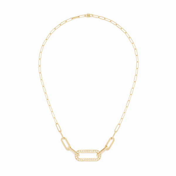 Collier Dinh Van Maillon grand modèle Or Jaune