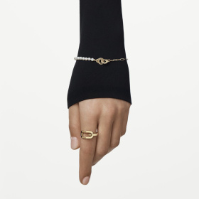 Bracelet Dinh Van De perles Menottes dinh van XS Or Jaune