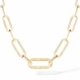 Collier Dinh Van Maillon grand modèle Or Jaune