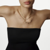 Collier Dinh Van Maillon Perle moyen modèle Or Jaune