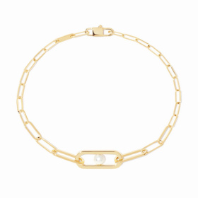 Bracelet Dinh Van Maillon Perle petit modèle Or Jaune