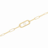 Bracelet Dinh Van Maillon Perle petit modèle Or Jaune