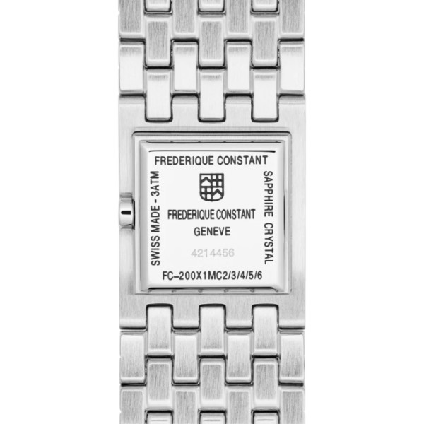 Montre Frederique Constant Classics Manchette Cadran Vert Menthe