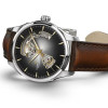 Montre Hamilton Jazzmaster Open Heart Auto 40mm Cadran Noir Bracelet Cuir