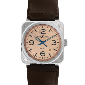 Montre Occasion Bell & Ross BR 03 Copper 41 mm Bracelet Cuir Marron