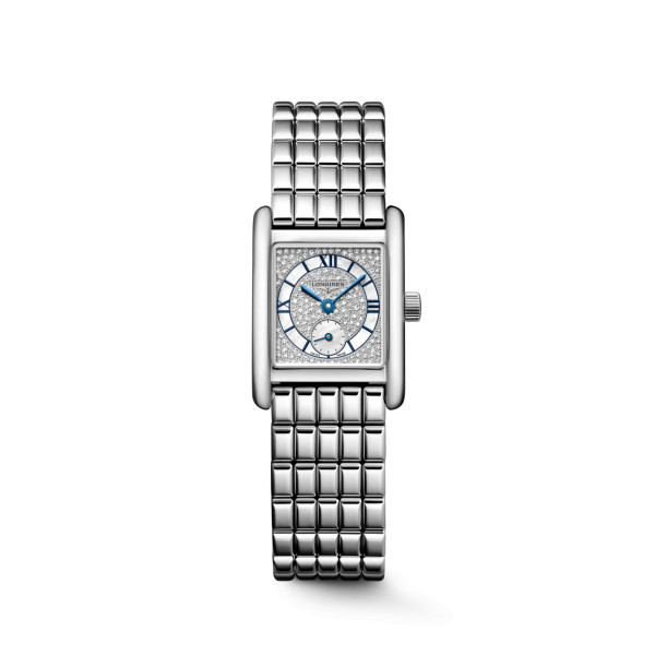 Montre Longines dolcevita 20.80 X 32 mm Quartz Cadran Argenté Bracelet Acier