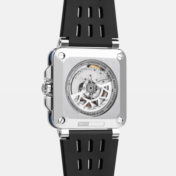 Montre BELL & ROSS BR05 Chrono Patrouille de France Bracelet Cuir