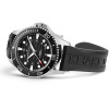 Montre Hamilton Khaki Navy Scuba H82415330 40mm Automatique Cadran noir laqué bracelet caoutchouc
