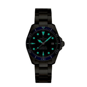 Montre Certina DS Action Diver C048.807.44.041.00 38mm Automatique Cadran bleu Titane