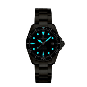 Montre Certina DS Action Diver C048.807.44.051.01 38mm Automatique Cadran noir Titane