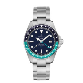Montre Certina DS Action GMT Powermatic 80 C032.929.11.041.01 41mm Automatique Cadran bleu