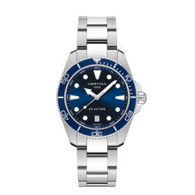 Montre Certina DS Action C048.410.11.041.00 40mm Quartz Cadran bleu