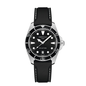 Montre Certina DS Action C048.410.17.051.00 40mm Quartz Cadran noir