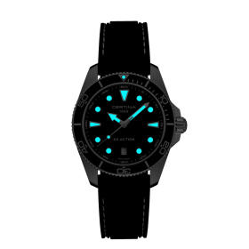 Montre Certina DS Action C048.410.17.051.00 40mm Quartz Cadran noir