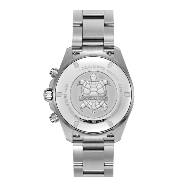Montre Certina DS Action Chrono C048.417.11.051.00 42mm Quartz Cadran noir