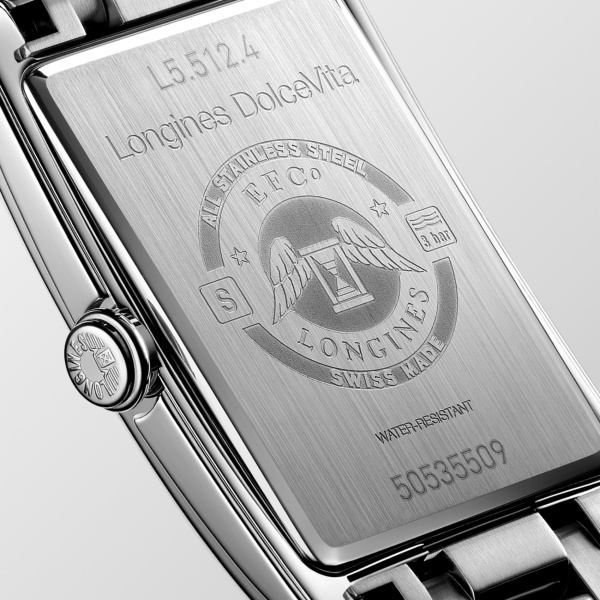 Montre Longines DolceVita L5.512.4.70.6 23.30x37mm Quartz Cadran argenté flinqué